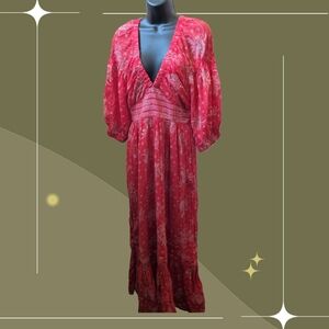 ✨ Free People Golden Hour Maxi Dress Size S